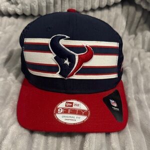 New Era Houston Texas NFL 9FIFTY Snapback Trucker Cap